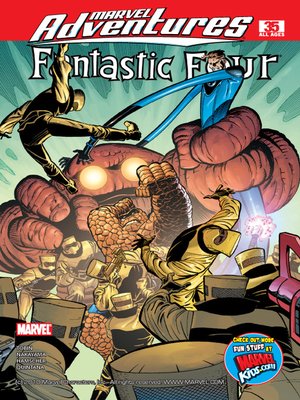 cover image of Marvel Adventures Fantastic Four, Issue 35
